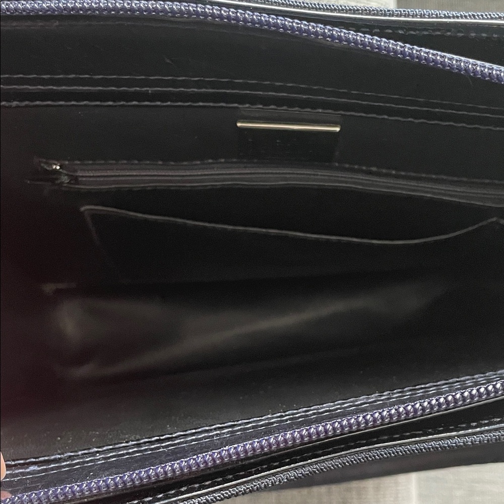 Vintage Stuart Weitzman Navy Blue Bag - Picture 9 of 13